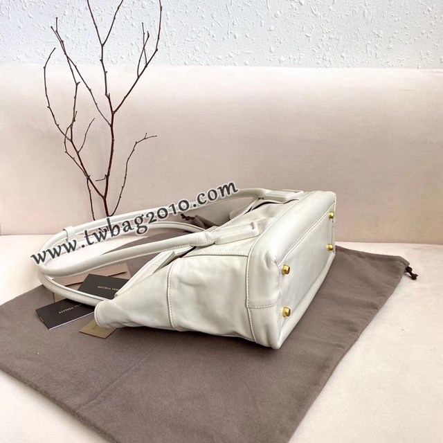 Bottega veneta高端女包 96009 寶緹嘉新款Arco48油蠟皮包 BV經典款小牛皮質中號手提包  gxz1226